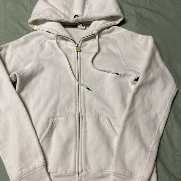 white tna zip up hoodie - Picture 3 of 4